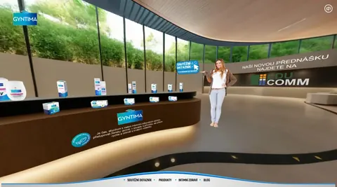 Virtuální edukační místnost GYNTIMA