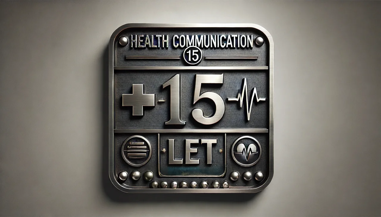 Vizuál patnácti let Health Communication