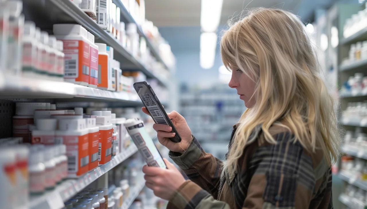 Použití QR kódu na produktu